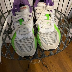 Puma  white/ Purple/Green
